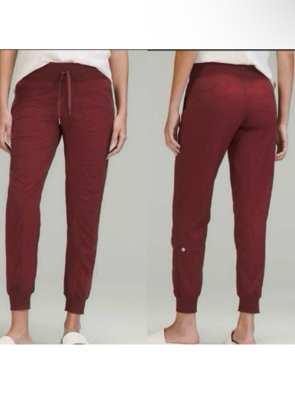 Lululemon Dance Studio Jogger Workout active Outdoor Pants Mulled Wine size 4